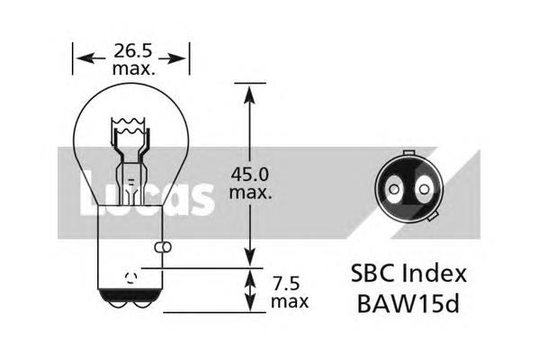 Lâmpada Lucas LLB383 preço, a partir de 5,96 USD