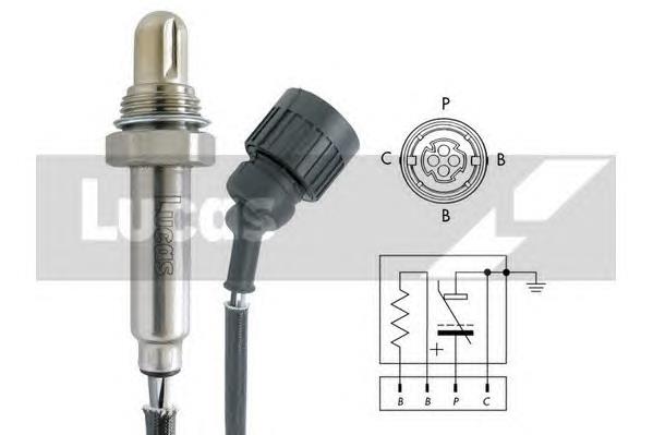 Sonda lambda, sensor de oxigênio até o catalisador 0015402117 Mercedes