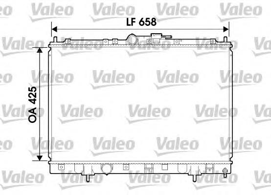 MR431239 Mitsubishi Radiador de esfriamento de motor