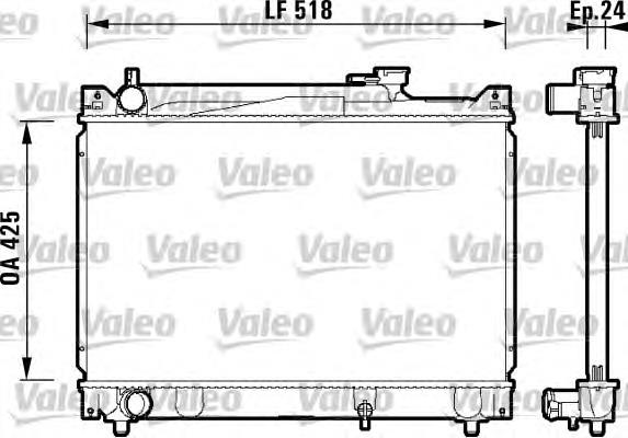 Radiador de esfriamento de motor Suzuki 1770077E20 preço, a partir de 98,43 USD