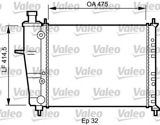 Radiador de esfriamento de motor Fiat/Alfa/Lancia 0007776508 preço, a partir de 63,10 USD