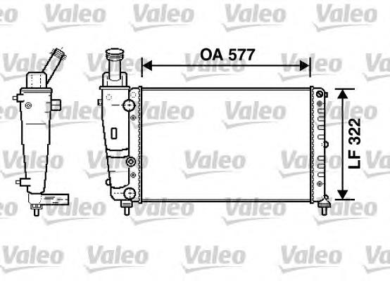 Compre BM160 Magneti Marelli Radiador de esfriamento de motor