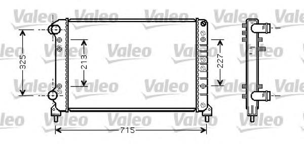 51867711 Fiat/Alfa/Lancia Radiador de esfriamento de motor