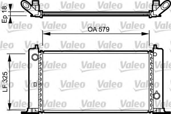 Compre 46766167 Fiat/Alfa/Lancia Radiador de esfriamento de motor