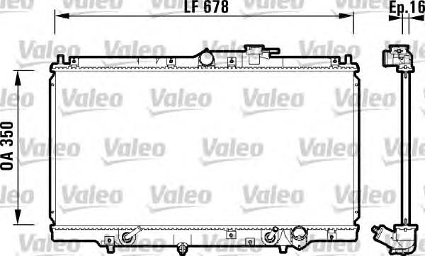 Radiador de esfriamento de motor Honda 19010PT1902 preço, a partir de 234,50 USD