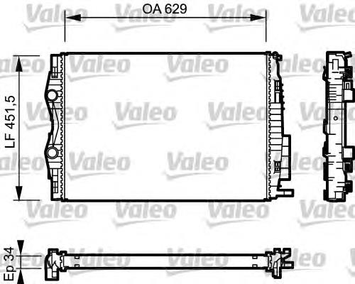 Radiador de esfriamento de motor Renault (RVI) 8200325007 preço, a partir de 93,95 USD