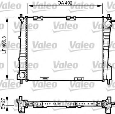 Radiador de esfriamento de motor Renault (RVI) 8200489879 preço, a partir de 96,50 USD