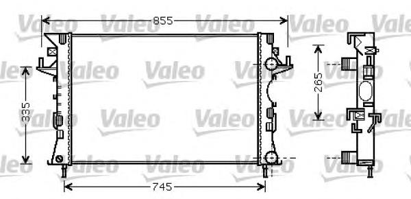 Radiador de esfriamento de motor Renault (RVI) 8200033729 preço, a partir de 106,84 USD