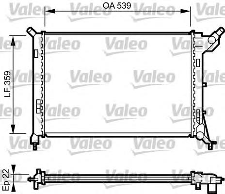 Compre 17107535902 BMW Radiador de esfriamento de motor