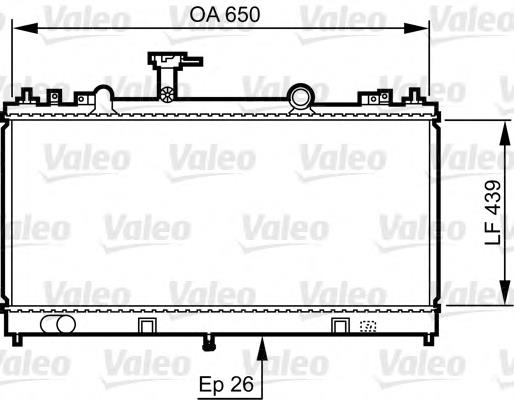 Compre RF5C15200B Mazda Radiador de esfriamento de motor