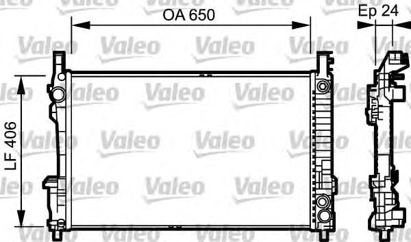 Compre A1695000003 Mercedes Radiador de esfriamento de motor