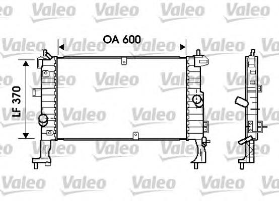 Compre 13148295 Opel Radiador de esfriamento de motor
