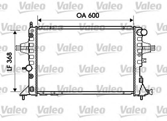 Compre 09157937GS Opel Radiador de esfriamento de motor