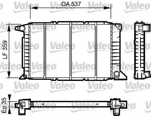 Compre 3246083 Polcar Radiador de esfriamento de motor