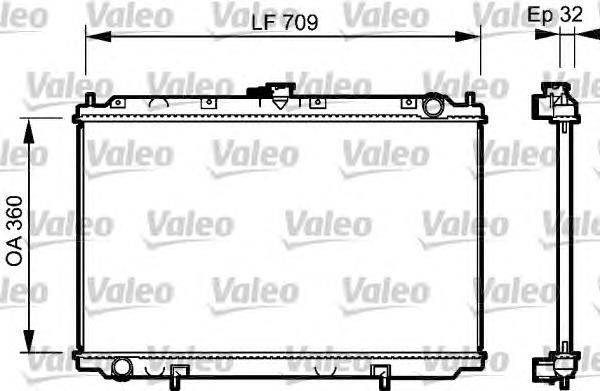 Radiador de esfriamento de motor VALEO 732529 preço, a partir de 91,04 USD
