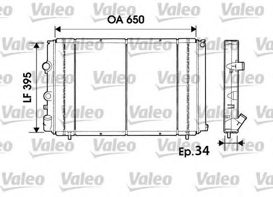 Radiador de esfriamento de motor Nissens 63796 preço, a partir de 124,30 USD