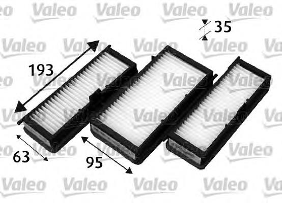 Filtro de salão 715530 VALEO