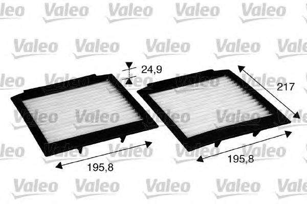 Filtro de salão 715598 VALEO