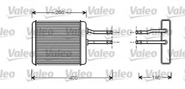 Compre 0046799655 Fiat/Alfa/Lancia Radiador de forno (de aquecedor)