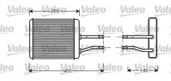 Radiador de forno (de aquecedor) Alfa Romeo 156 preço, a partir de 58,93 USD