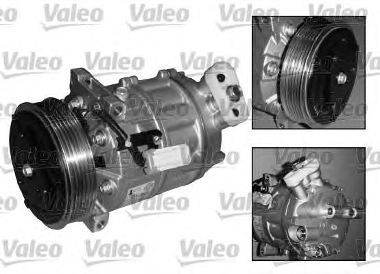Compressor de aparelho de ar condicionado 813622 VALEO