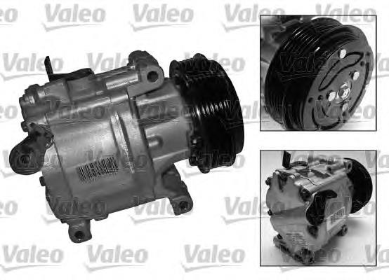 Compressor de aparelho de ar condicionado 813171 VALEO