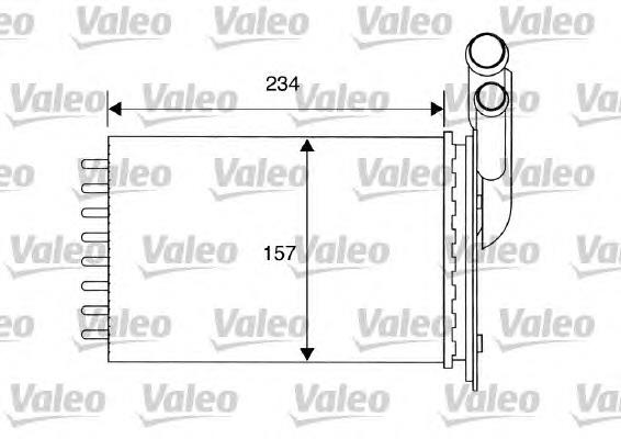 350218405000 Magneti Marelli Radiador de forno (de aquecedor)