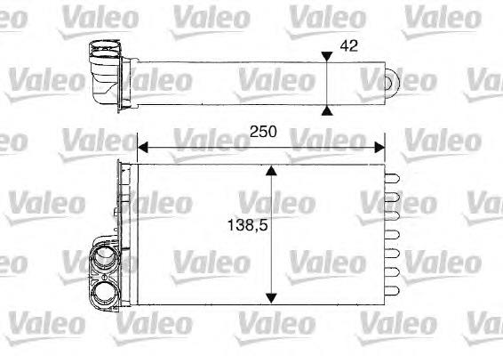 Radiador de forno (de aquecedor) Peugeot/Citroen 6448K9 preço, a partir de 25,33 USD