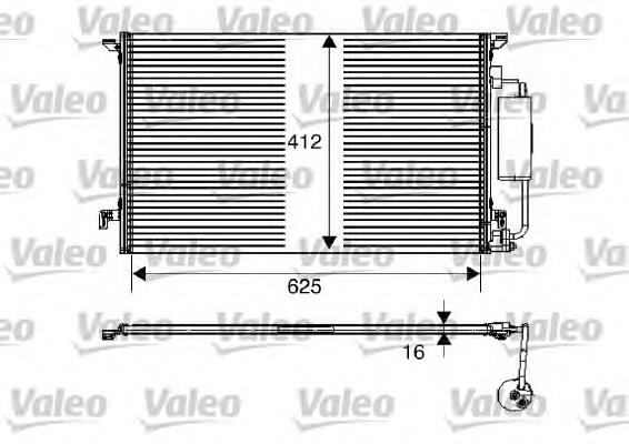 Radiador de aparelho de ar condicionado General Motors 12793295 preço, a partir de 98,94 USD