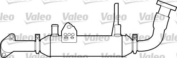 46810017 Fiat/Alfa/Lancia Radiador do sistema EGR de recirculação dos gases de escape