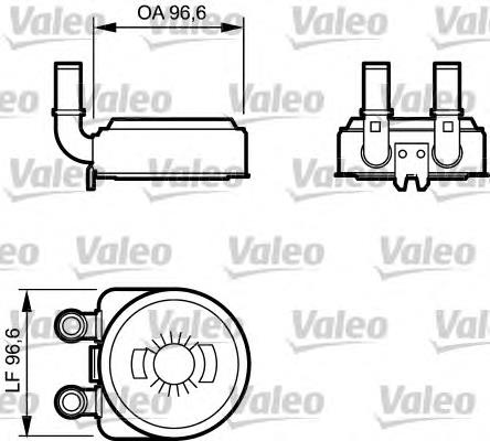 Compre 344495 Kale Radiador de óleo (frigorífico), debaixo de filtro