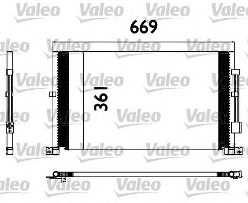 Radiador de aparelho de ar condicionado Ford 1S7H19710AF