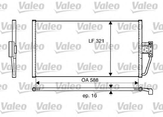 Compre AC266000S Mahle Original Radiador de aparelho de ar condicionado