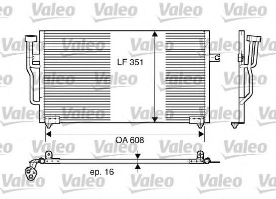 Radiador de aparelho de ar condicionado Depo/Loro/Abakus 0520160002 preço, a partir de 54,43 USD