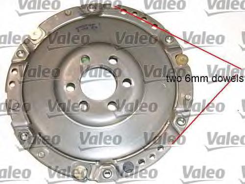 801205 VALEO Kit de embraiagem (3 peças)
