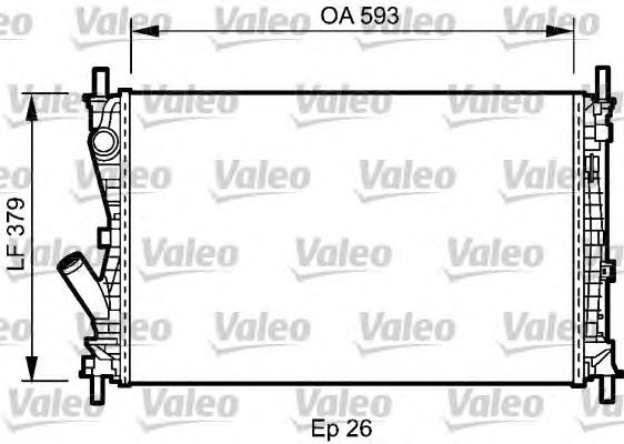 Compre 1359244 Ford Radiador de esfriamento de motor