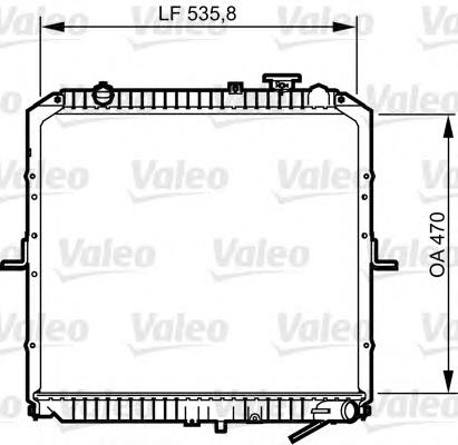 253103C001 Hyundai/Kia Radiador de esfriamento de motor