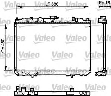 Compre 21460AE100 Nissan/Infiniti Radiador de esfriamento de motor