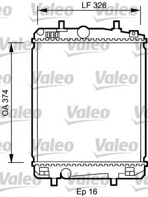 Radiador de esfriamento de motor Nissens 64687 preço, a partir de 78,48 USD