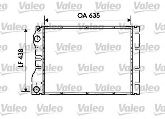 Radiador de esfriamento de motor 6025312321 Renault (RVI)