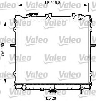 Radiador de esfriamento de motor Hyundai/Kia 0K01115200A preço, a partir de 71,51 USD