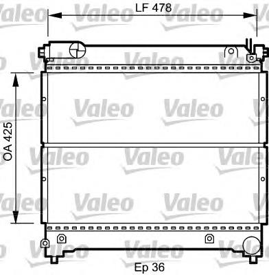 59106 NRF Radiador de esfriamento de motor