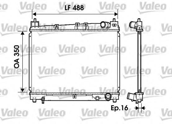 Radiador de esfriamento de motor Toyota 1640021080 preço, a partir de 99,75 USD