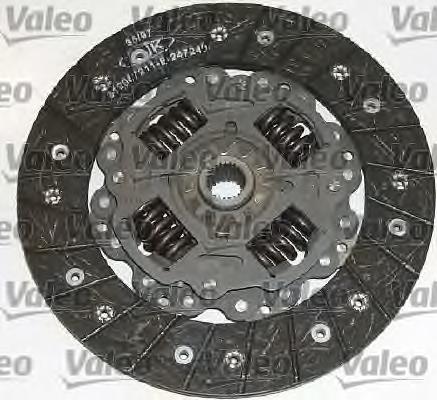 801129 VALEO Kit de embraiagem (3 peças)