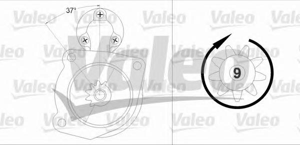 Compre 458212 VALEO Motor de arranco