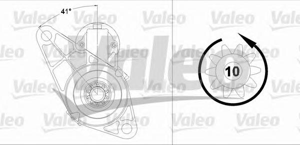 3042 Cevam Motor de arranco