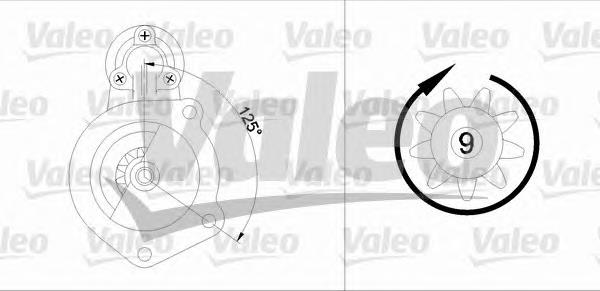 Motor de arranco A0061512201 Mercedes