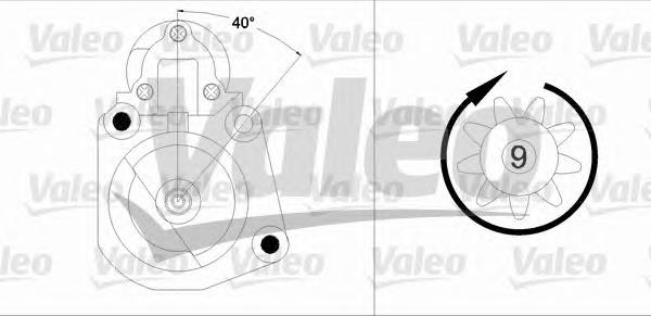 0001108166 Renault (RVI) Motor de arranco