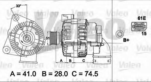 Gerador BMW 12317551253 preço, a partir de 228,42 USD