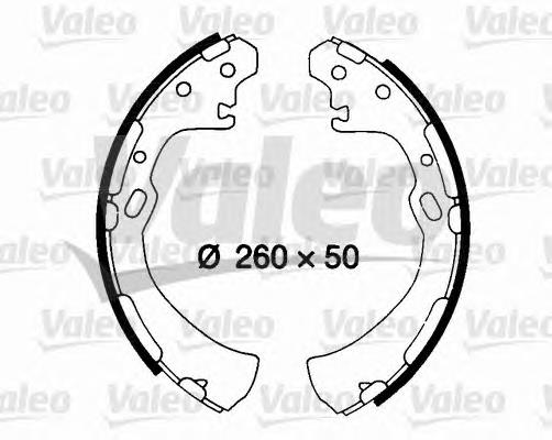 Compre 44060D5525 Nissan/Infiniti Sapatas do freio traseiras de tambor